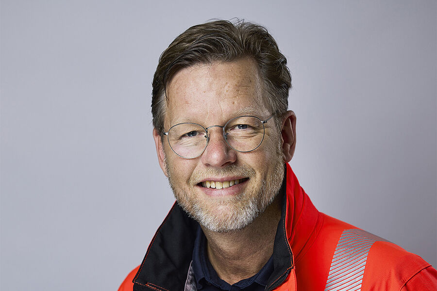 Konsernsjef i Veidekke, og styreleder Jimmy Bengtsson i EBA. Foto: Veidekke