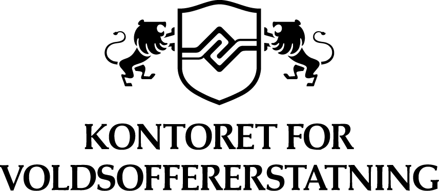 Kontoret for voldsoffererstatning logo