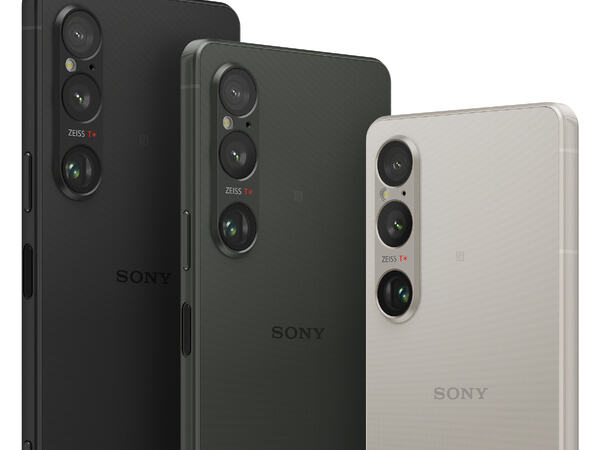 Sony Xperia 1 VI kommer i tre duse farger.