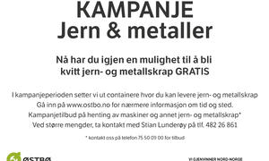 Kampanjetekst om jerninnsamling