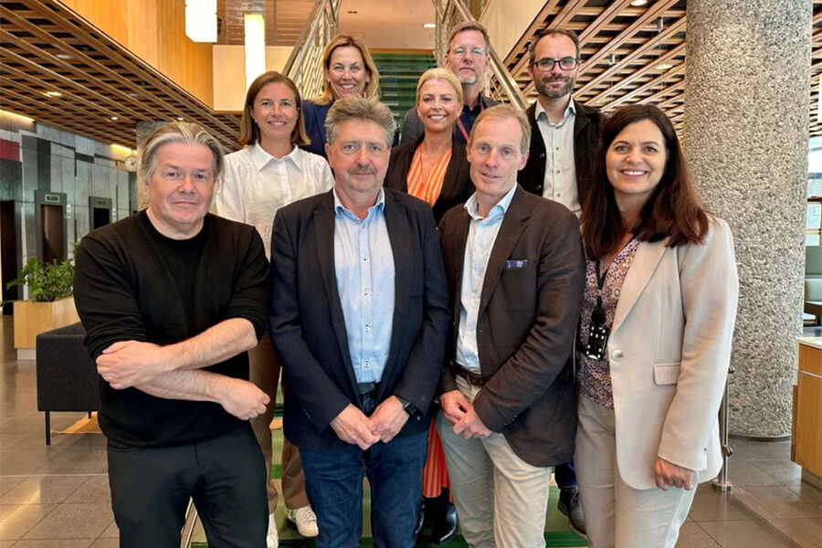 Det nye styret i NHO Byggenæringen.