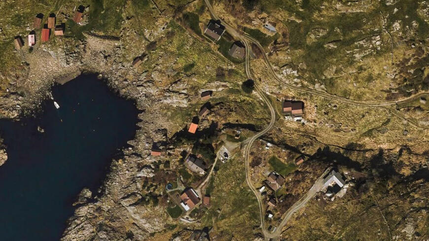 Setelittbilde over Svånes