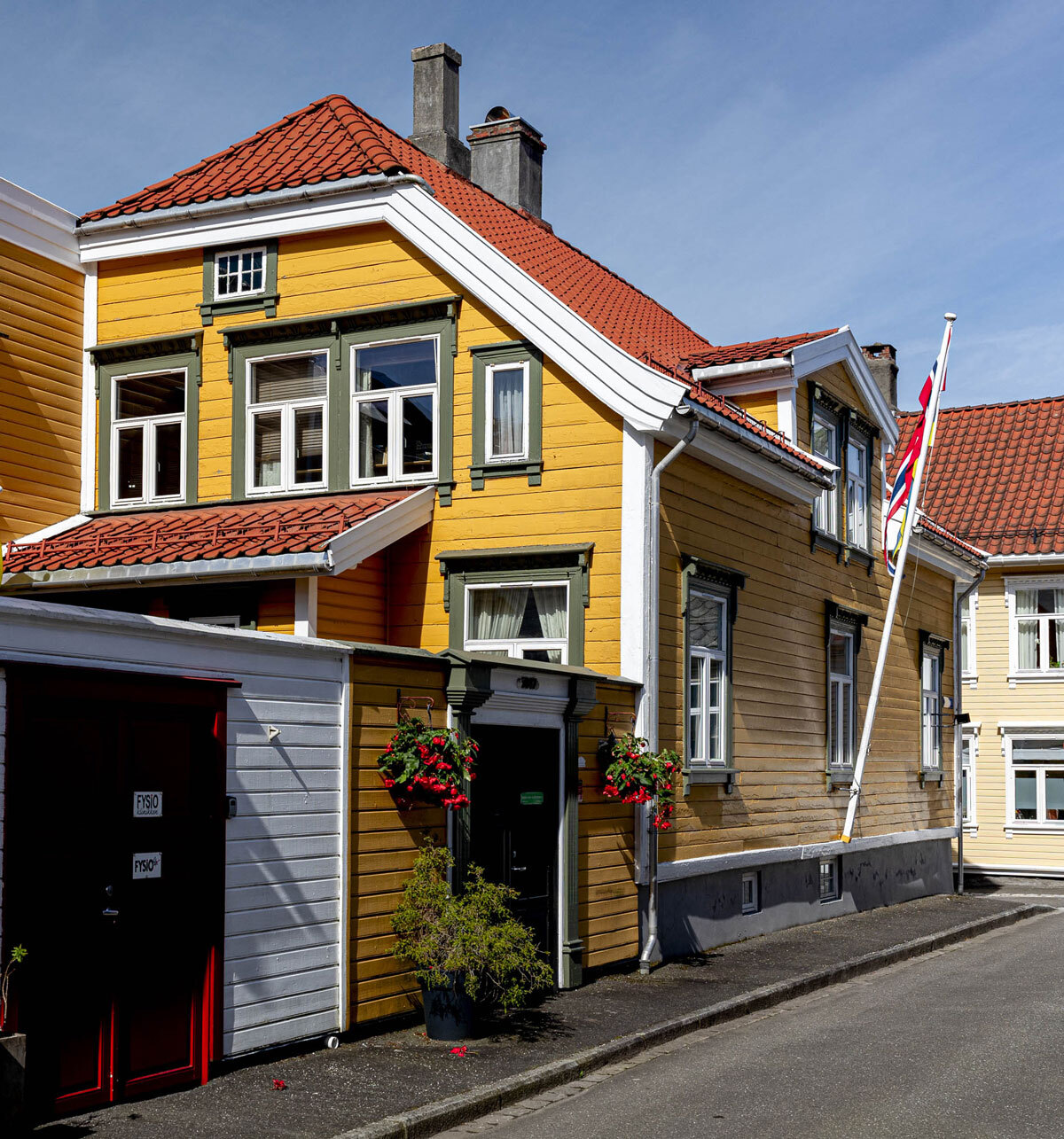 Eldre hus i sentrum