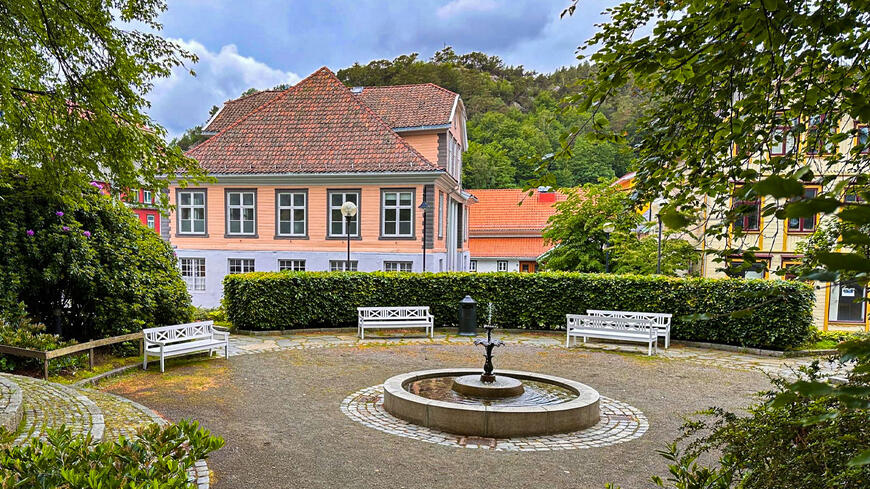 Parken en sommersdag