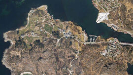 Satelittbilde over Mastrasanden