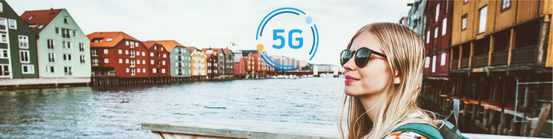 Telenor 5 G dekning