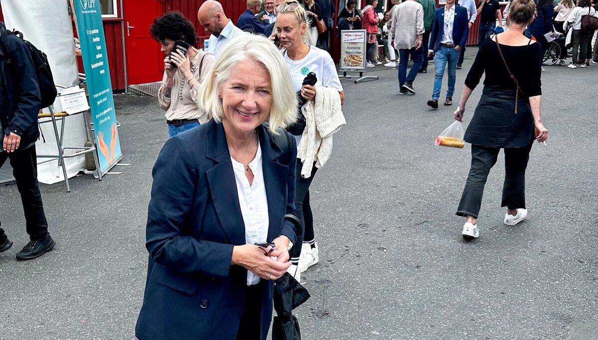 Marianne W. Røiseland, adm. dir. i RørNorge på Arendalsuka i forrige uke.