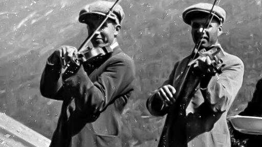 Petter og Moses Paulen i bryllaup på Fuglestrand 1927-2