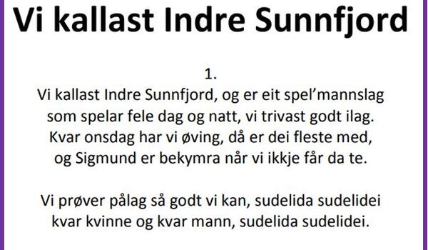 Vi kallast Indre Sunnfjord ingressbilde