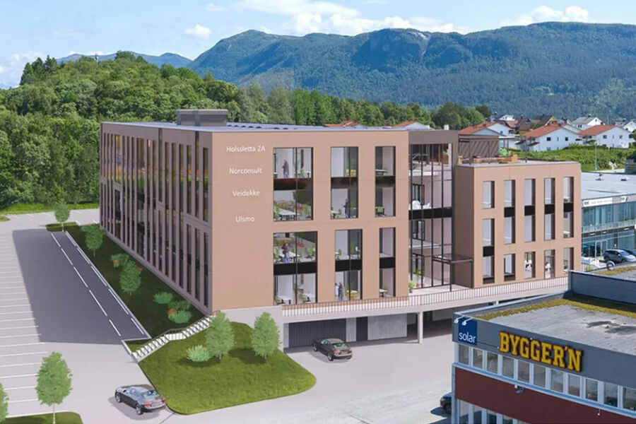 Ulsmo Ålesund. Illustrasjon: Sporstøl Arkitekter