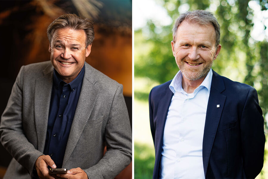 - Vårt forsterkede partnerskap har en klar ambisjon om å dra nytte av hverandres kompetanse og ressurser, sier adm.direktør i Rørkjøp, Frank Olsen, og Lars Tendal, adm. direktør i Brødrene Dahl.
