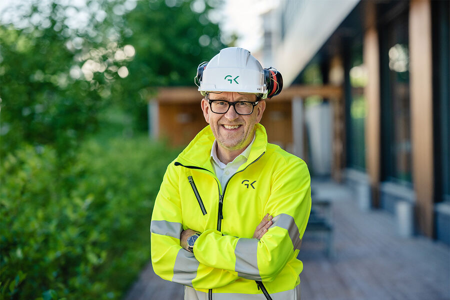 Kim Robert Lisø, konsernsjef i GK.