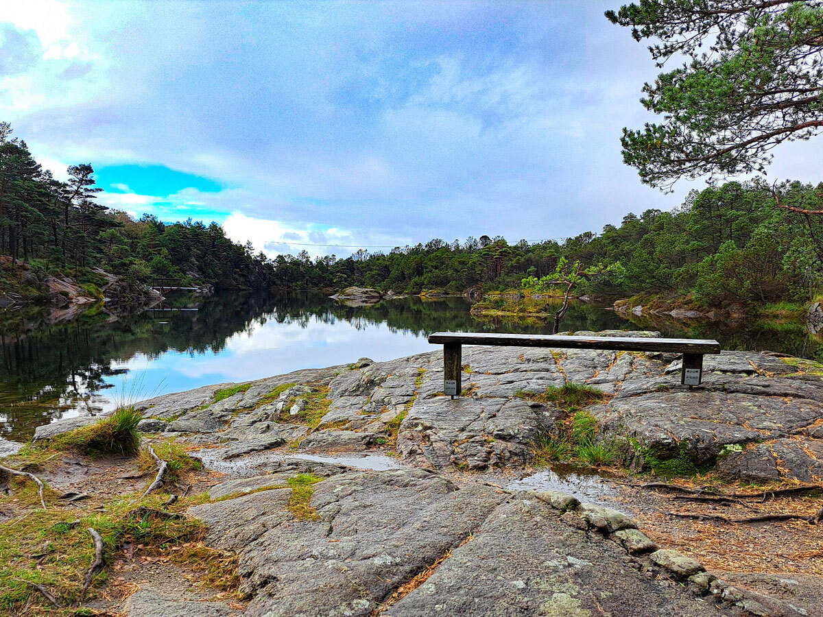 Badeplassen i Vannbassengan