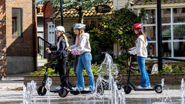 Sykkel på torget