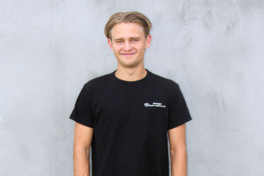 Kasper Nystad er lærling hos Rørlegger Svein Andersen AS, og skal representere Telemark i Rørlegger NM.