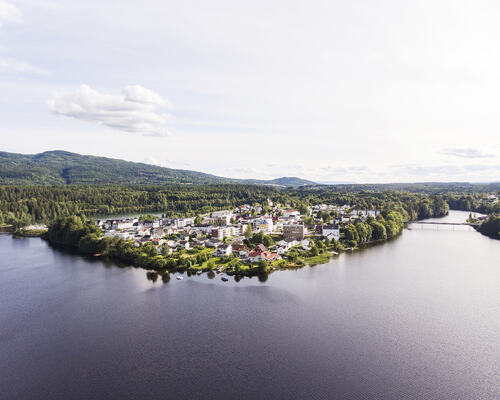 Jevnaker sentrum foto Jan Tore Øverstad_LOCOMOTIV