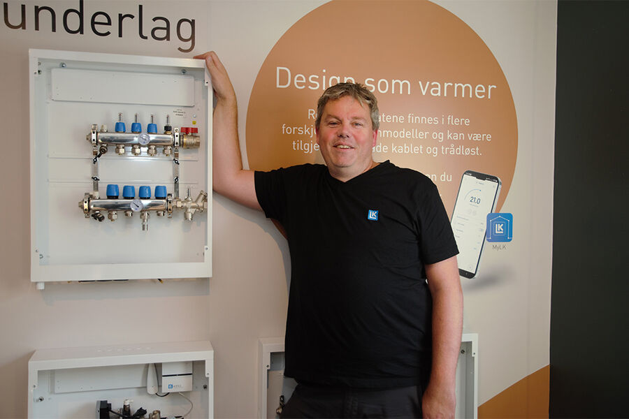 LK Systems daglige leder Thomas Strand gleder seg over en omsetning som trolig vil overstige det gode fjorårsresultatet. – Det viser at vi har klart å tilpasse oss markedssituasjonen og satset på de riktige områdene, sier han.