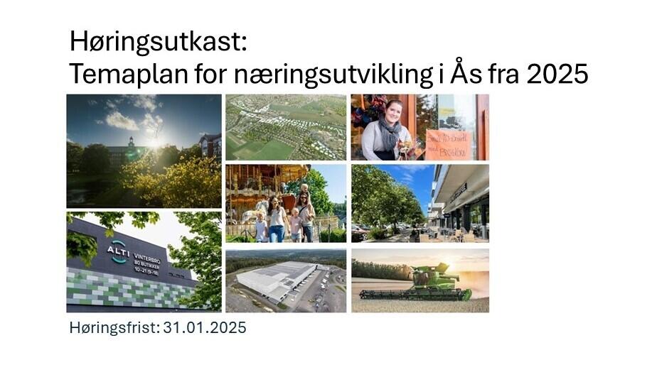 Høring for temaplan næring - logo