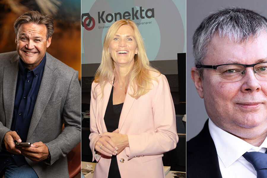 FON (Foreningen VVS-organisasjonene Norge) representert av adm.direktør Frank Olsen, Rørkjøp, Line Ekroll Dyb, adm.direktør Konekta, og innkjøpssjef Arne Kristian Olsen, VB.