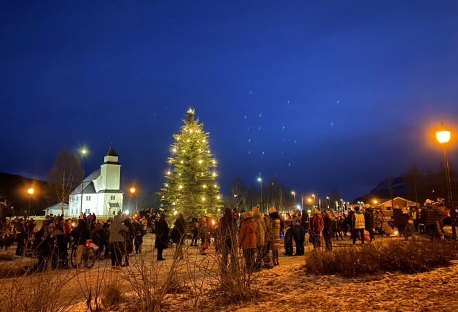 Julegrantenning Bardu