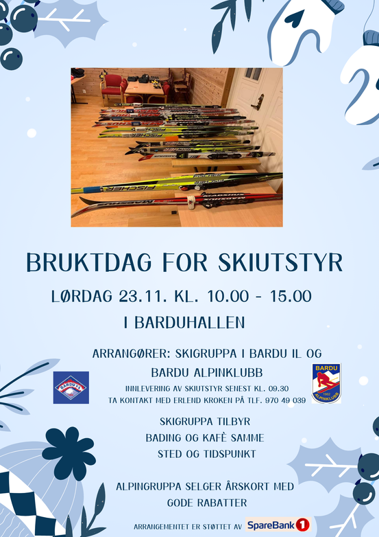 Bruktdag for skiutstyr 23