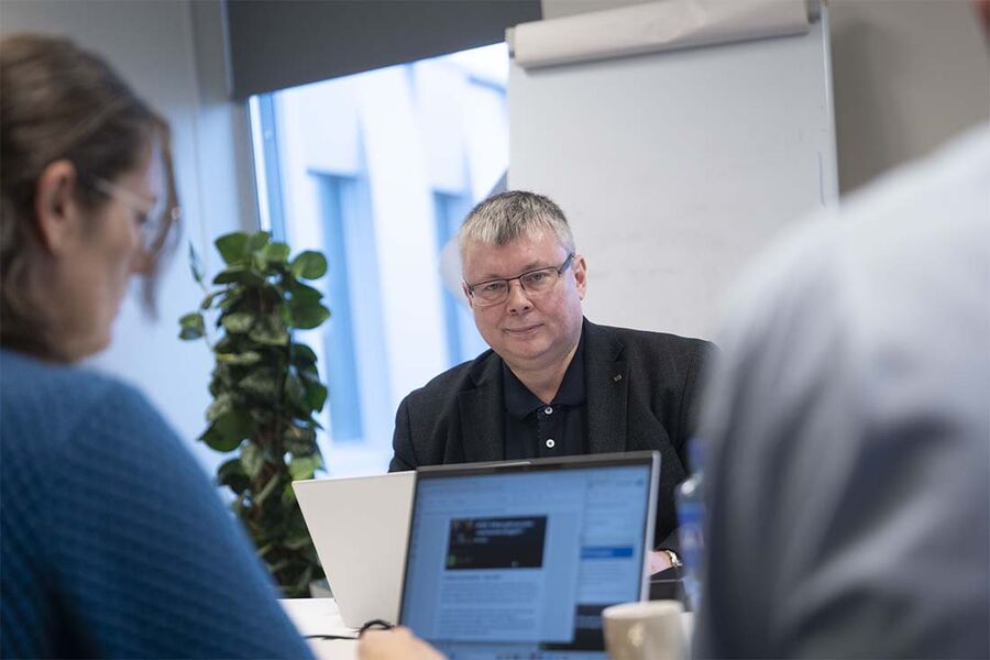 Arne Kristian Olsen er innkjøps- og miljøsjef i VB Gruppen som nå tar et stort skritt i sitt bærekraftsarbeid.