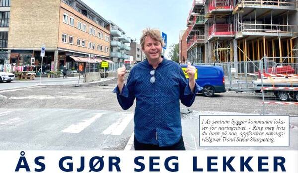 Næringsrådgiver i Ås uttaler seg i Høstmagasinet Vestby Ås Frogn for 2024