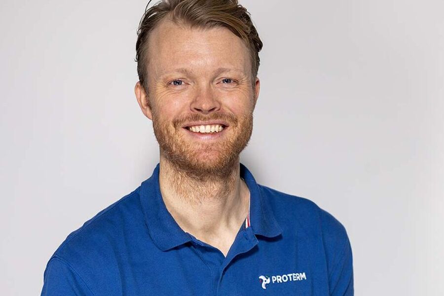 – Dessverre er EOS-systemer fortsatt ikke standard i mange bygg, noe som kan gjøre det utfordrende å følge opp og optimalisere energibruken over tid, sier daglig leder i Proterm AS, Terje Aalerud