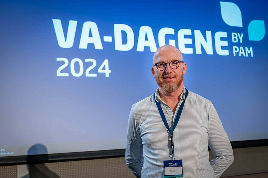 – Konferansen er et viktig bidrag til felles kompetanseheving og utvikling i vannbransjen. Det har aldri vært viktigere enn nå, sier Håkon Killerud i PAM Norge.
