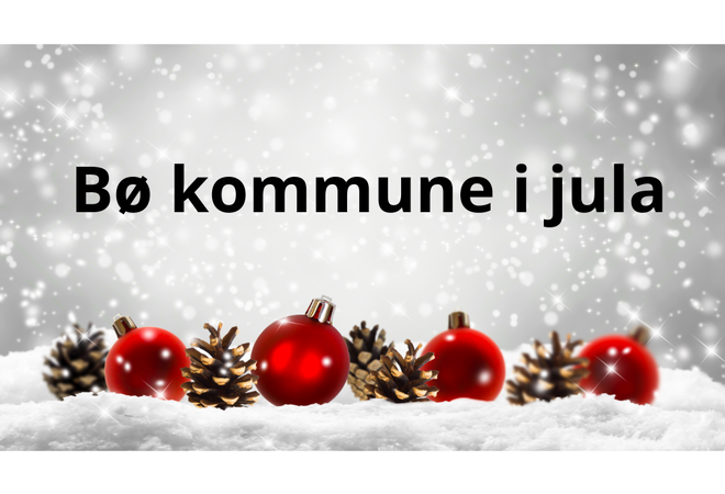 Bildet viser et julemotiv