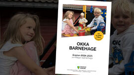 Framsiden til årsplanen for jenrhagen barnehage