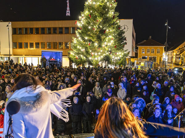 Nyttår på torget 2023-2024