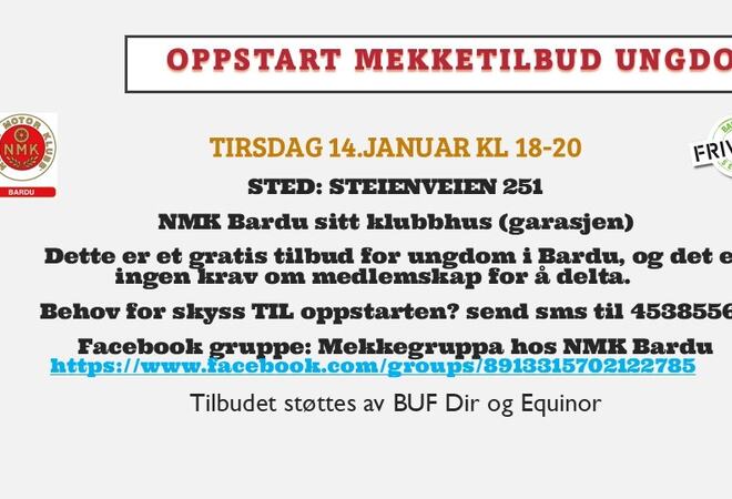 mekketilbud ungdom