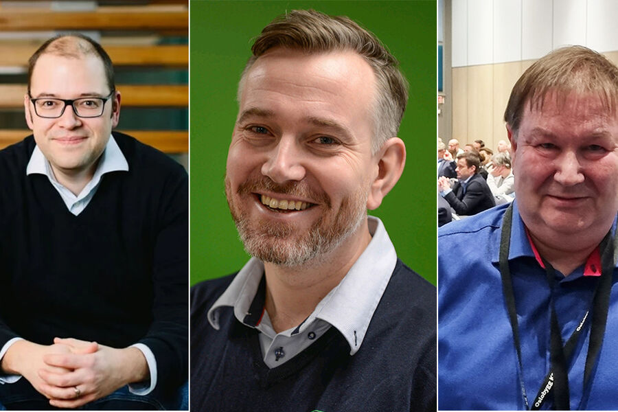 Disse tre skal holde innlegg i seksjonen om nye regler for bruk av kuldemedier. Espen Rønning, VKE, Erik Hoksrød, Klevin AS, og Ole-Hugo Sandsnes Vik, Teknisk prosjektrådgiver, Oslobygg KF.