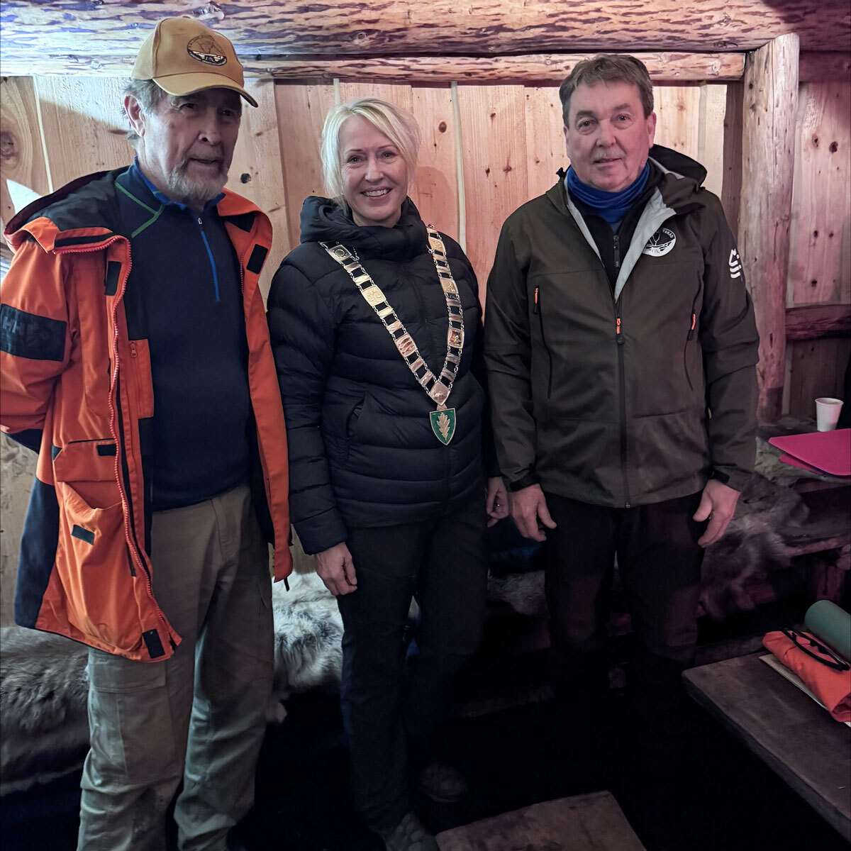 Ordfører sammen med Dalane Friluftsråd