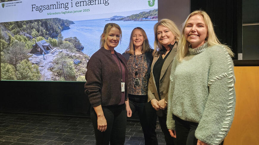 Fagsamling i ernæring i kulturhuset i Egersund