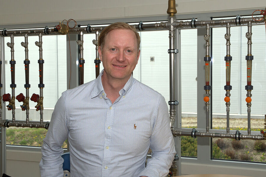 Michael Jacobsen, produktsjef hos IMI Climate Control er en av kursholderne på de oppsatte kursene.