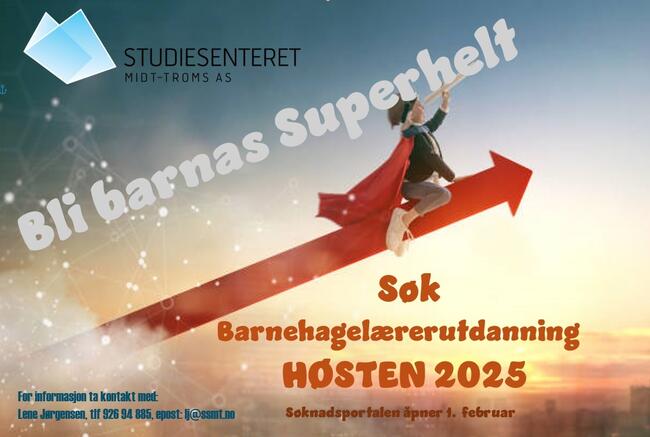 Plakat - Bli barnas superhelt