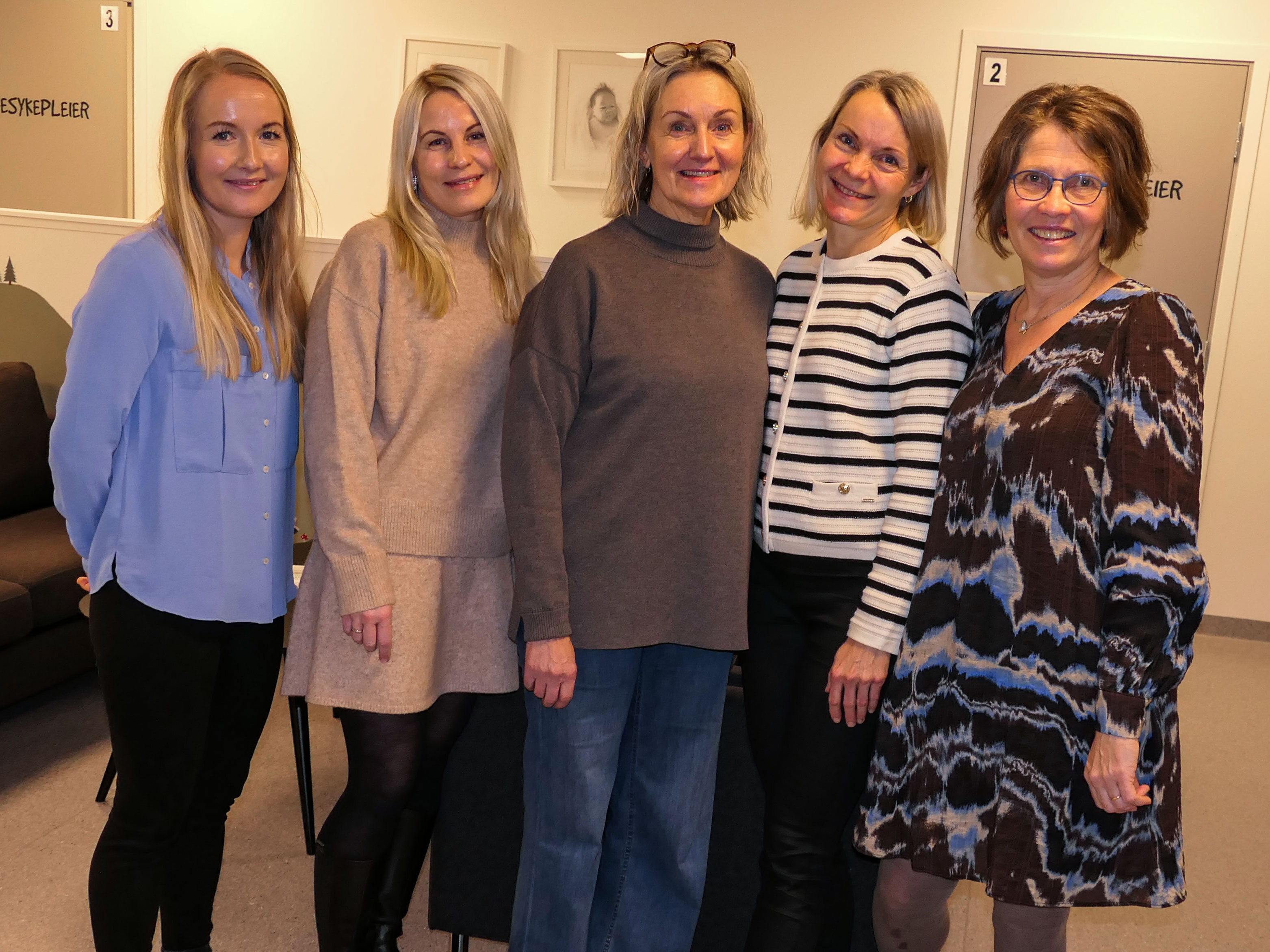 Helsestasjonstjenesten med de ansatte