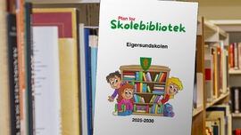 Framsiden for plan til skolebibliotek