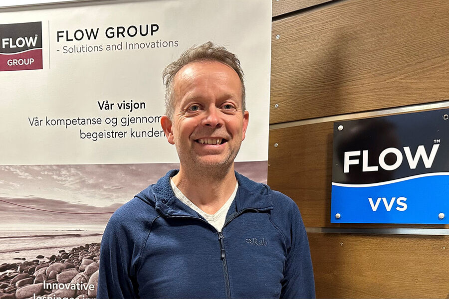 Kurt Ove Lodgaard er ny avdelingsleder for prosjektavdelingen i FLOW Trøndelag VVS.