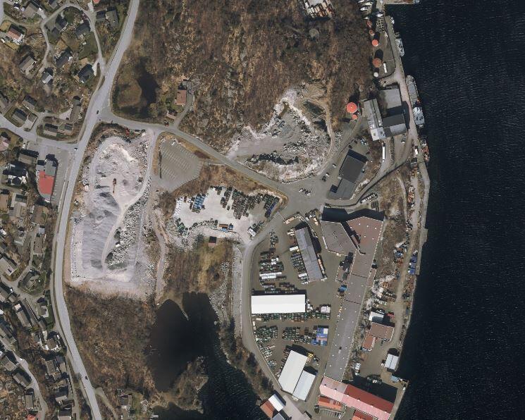 Svanavåg industriområde på Eigerøy