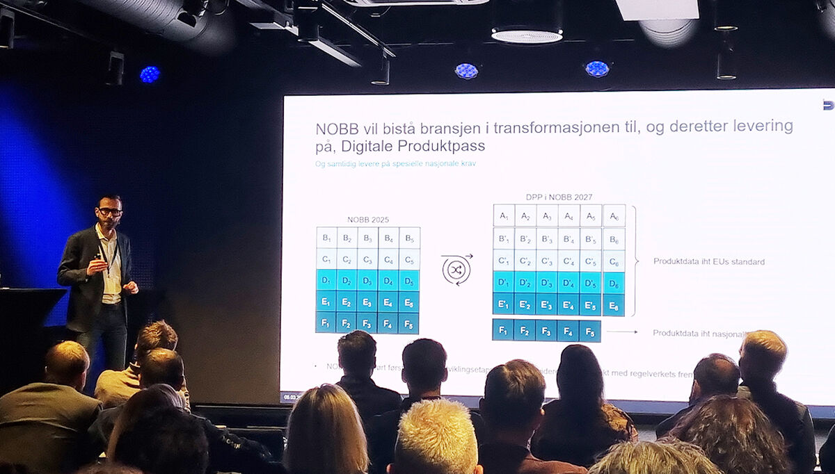 Adm.direktør Mikkel Nielsen var en en av foredragsholderne på Rørdagen 2025 6.mars. Der poengterte han blant annet at mange tror at produktdata er noe som er enkelt å standardisere, og at når man først har fått produktdataene på plass er de perfekte i sin levetid gjennom verdikjeden. Det er ikke tilfelle, var hans budskap.