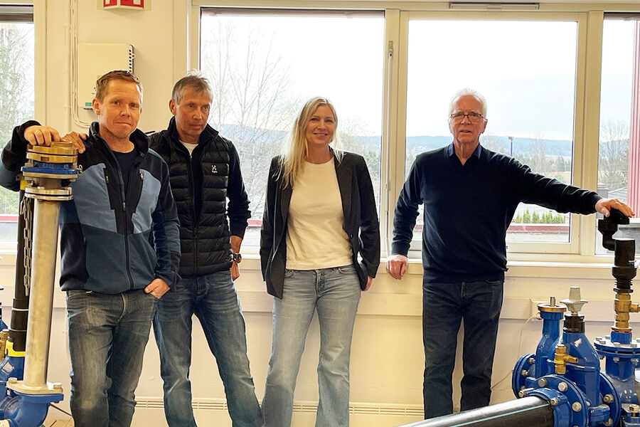 RORs faglige leder Morten Holm, styreleder Baard Aas, daglig leder Ragnhild Berg Mehus, og styremedlem Einar Mehus, gleder seg over den gode responsen de har fått fra markedet i regionen. – Men vi har stor kapasitet, så det er plass til enda flere lærlinger og lærlingebedrifter, understreker de.