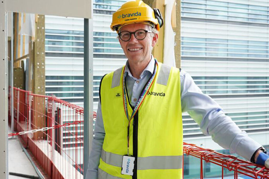 Administrerende direktør i Bravida Norge, Tore Bakke. Foto: Bravida