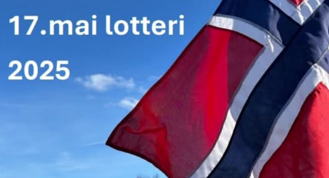 17 mai lotteri 2025