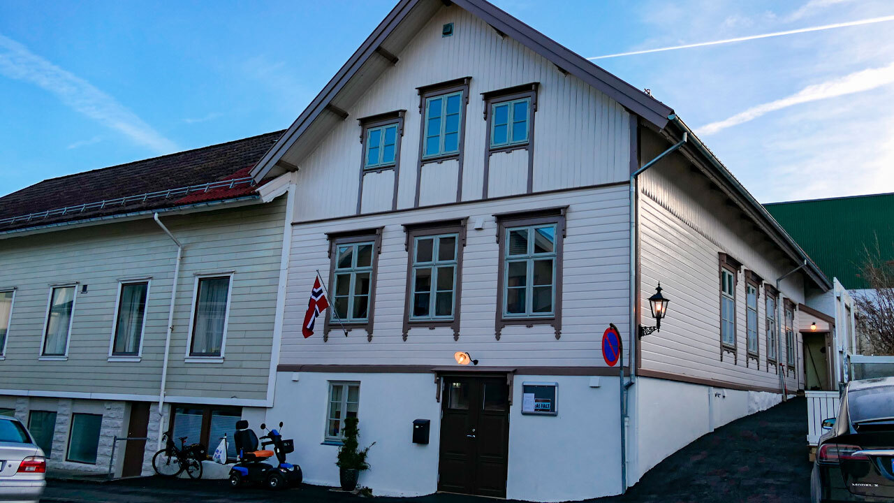 Bygget hvor fyrlyssenteret holder til