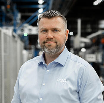 Roy Magnussen, konsernsjef i OSO Hotwater.