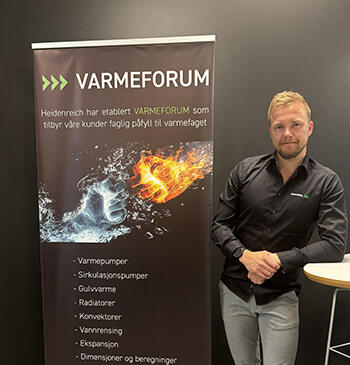Erik Aleksander Aas, Teknisk Sjef VVS i Heidenreich.