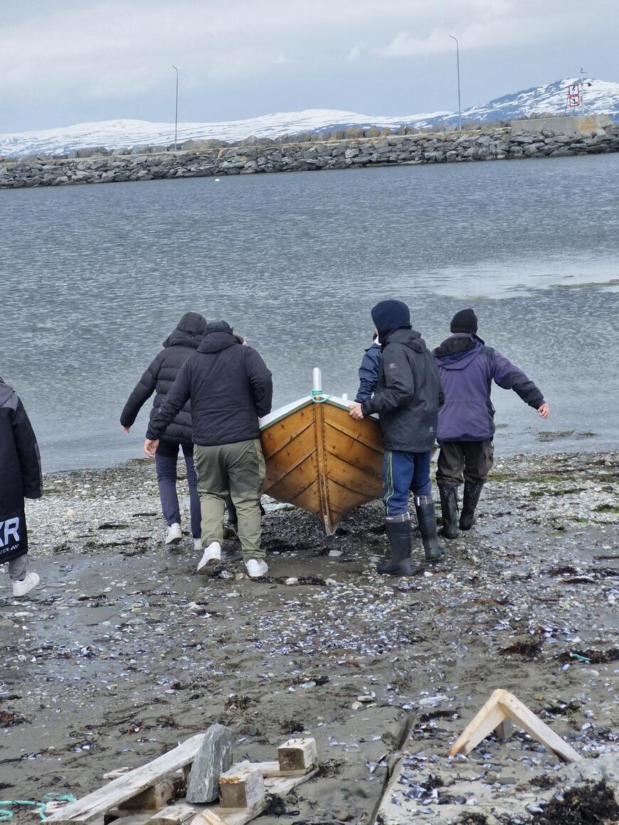 Fiske og økologi i Kokelv. Foto: Samuel Gaup